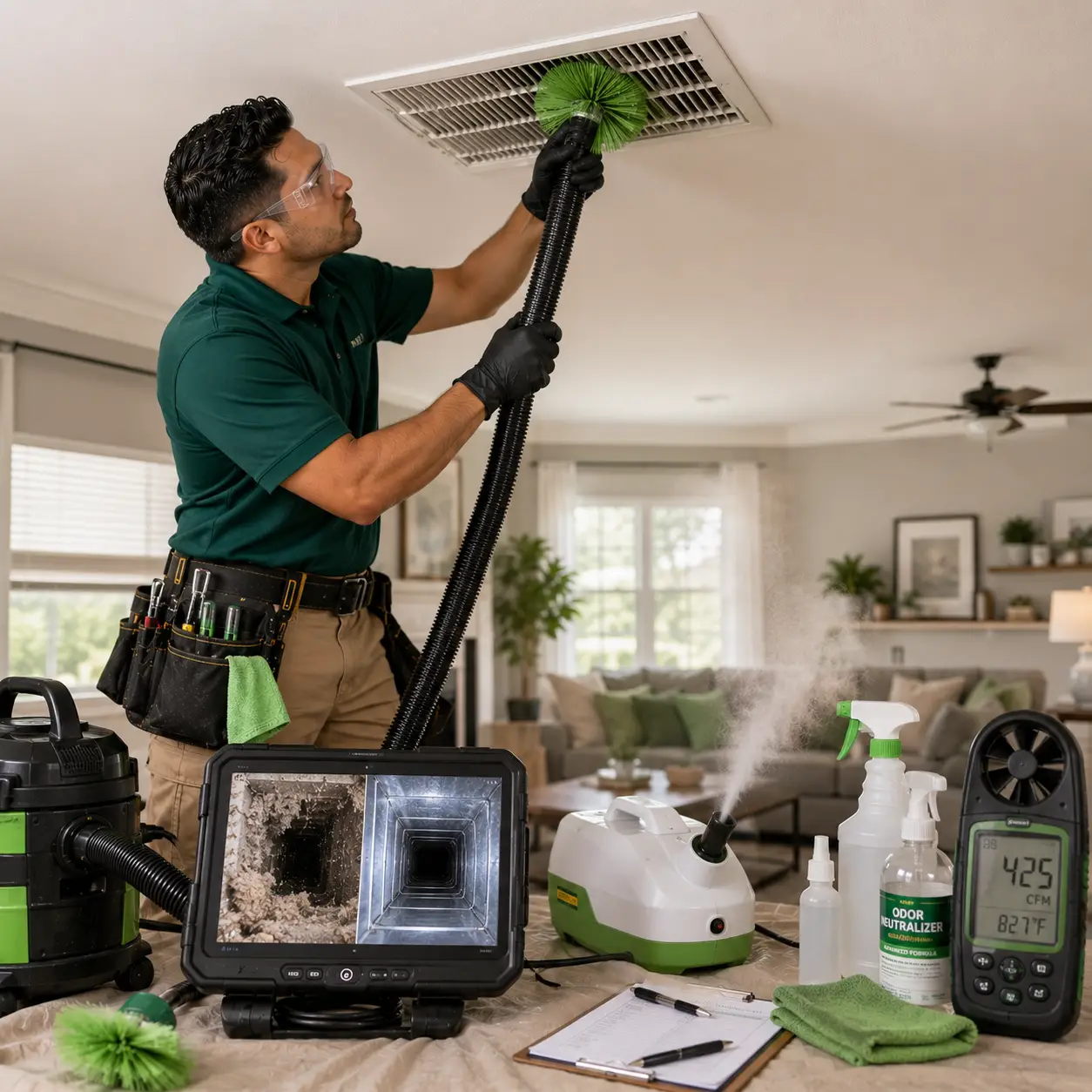 Air Vent Cleaning Spring Texas service for healthier indoor airflow